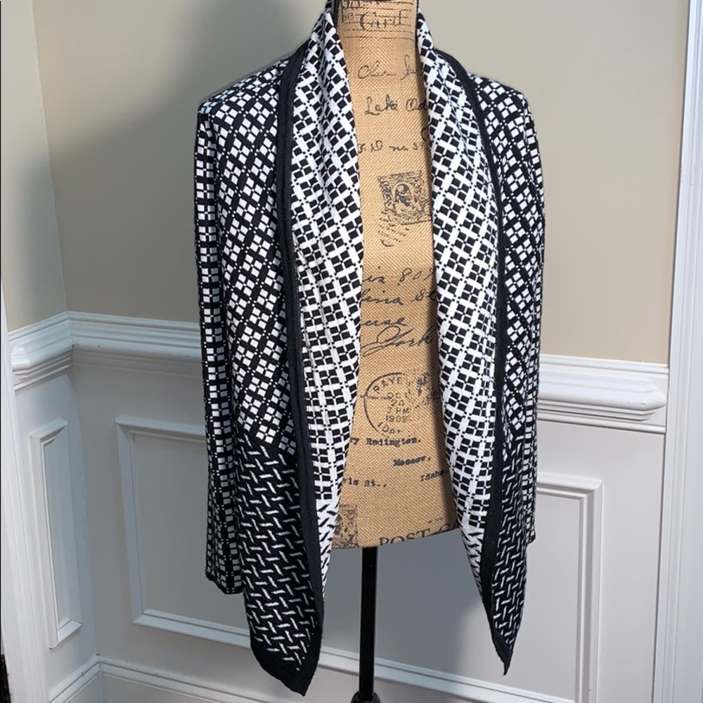 Juliette Jake Open Wool Blend Cardigan